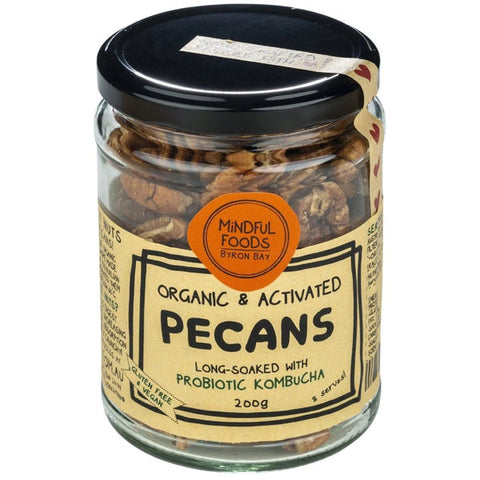 Mindful Foods Activated Organic Pecans 200g