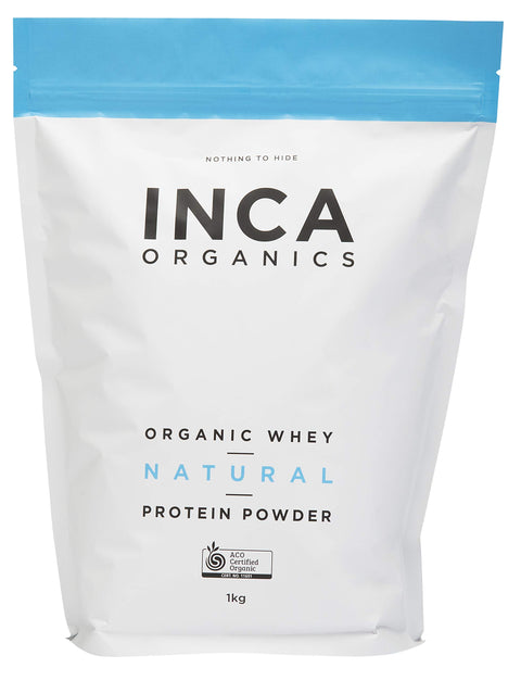 Inca Organic Whey Protein Powder 1kg