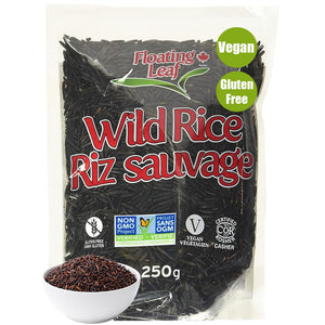 Floating leaf organic pure wild rice 250g