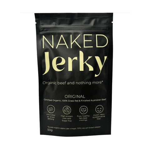Naked Jerky Organic Original Jerky 50g
