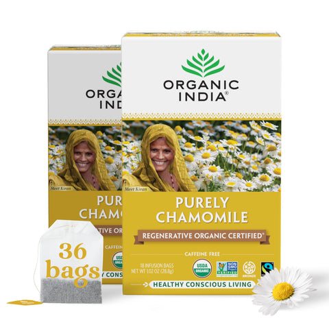 Organic India Chamomile Tea 43g