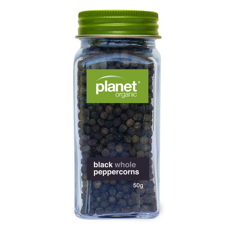 Planet Org Whole Black Peppercorns 50g