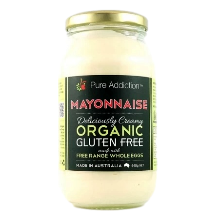 PureAddiction Organic Whole Egg Mayonnaise 440g