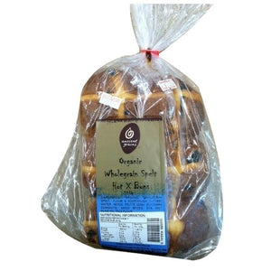 Ancient Grains Wholegrain Spelt Traditional Hot Cross Buns 540g