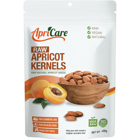 APRICARE Apricot Kernels ORGANIC Raw - 500g