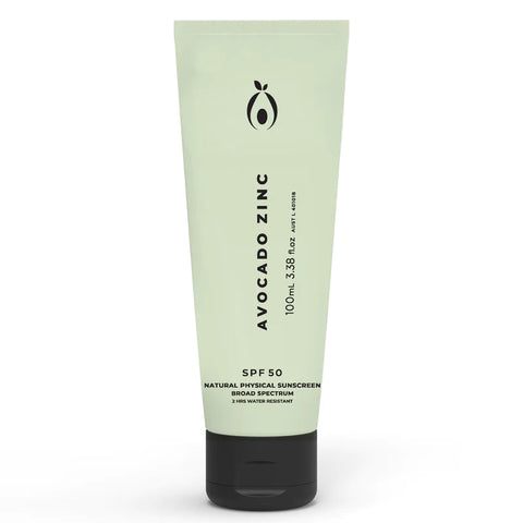 Avocado Zinc Natural Physical Sunscreen 100ml