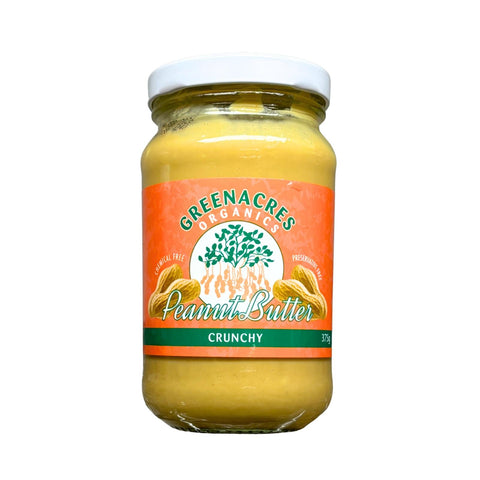 Greenacre Farms Peanut Butter Crunchy Organic 375g