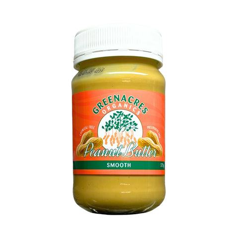 Greenacre Farms Peanut Butter Smooth Organic 375g