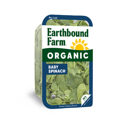Baby Spinach Certified Organic 100g Punnet