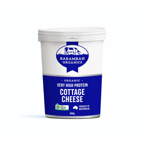 Organic Barambah Cottage Cheese 500