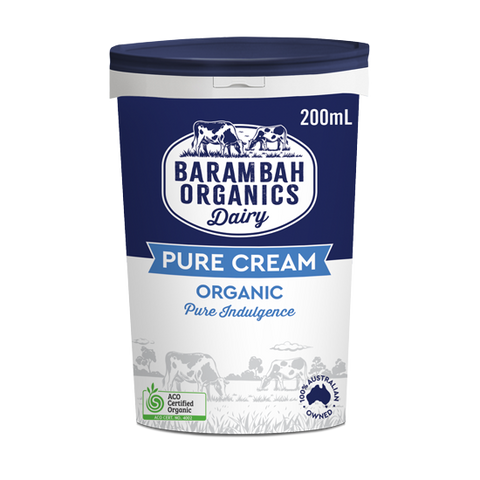 Organic Barambah Pure Cream 200ml