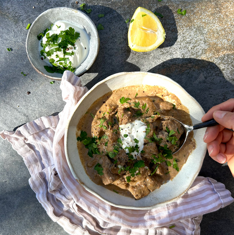 The Good Farm Shop Beef Stroganoff 500g