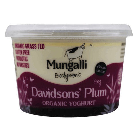 Mungalli Organic Yoghurt Davidsons’ Plum 500g