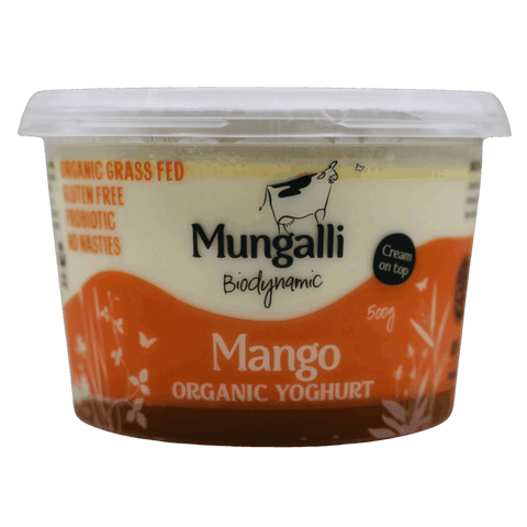 Mungalli Organic Yoghurt Mango 500g
