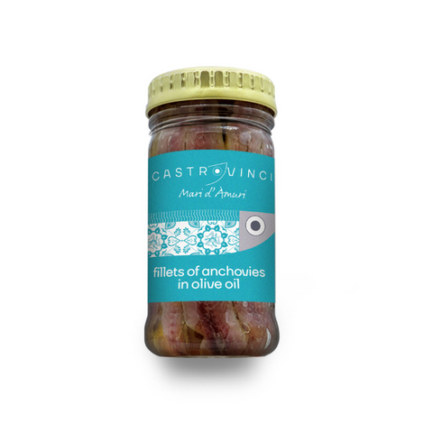 Castrovinci Anchovies in Olive Oil 75g