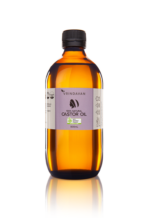 VRINDAVAN 100% Natural Castor Oil 100% Natural  500ml