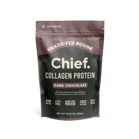 Chief Australian Collagen Powder Dark Choc (450g)