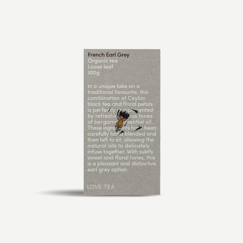 Love Tea French Early Grey Tea Loose 100g