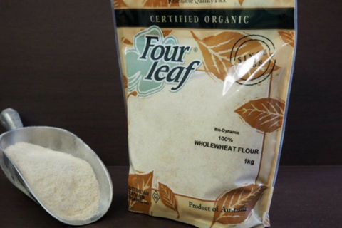 Four Leaf Biodynamic Wholewheat Flour 10kg
