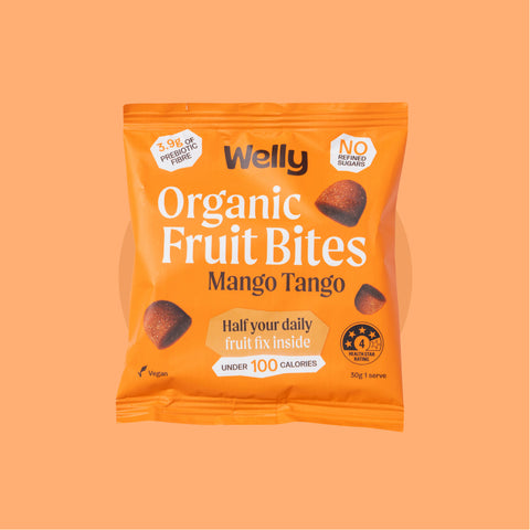 Welly Organic Fruit Bites Mango Tango 30g