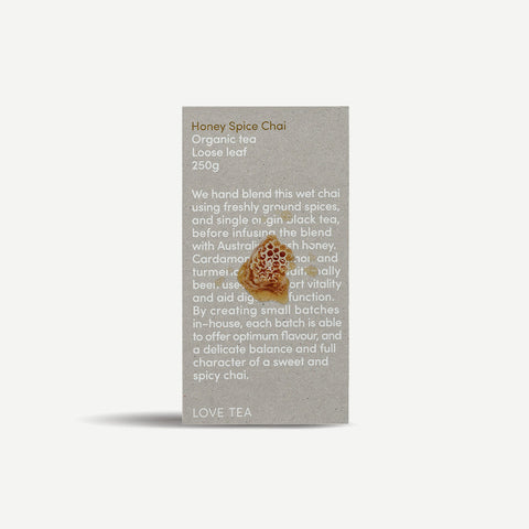 Love Tea Honey Spice Chai Loose 250g