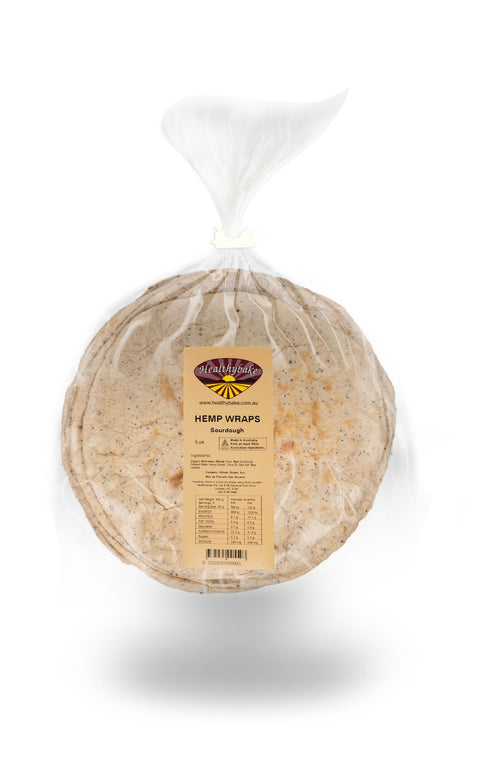 Healthy Bake Hemp Wraps