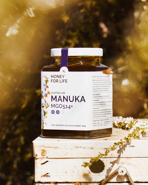 Honey For Life Australian Manuka MGO514+ 260g