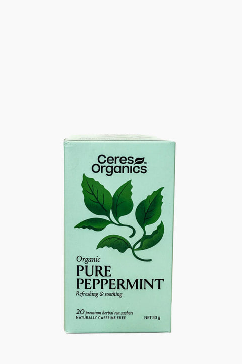 Ceres Organics Pure Peppermint 20 Bags