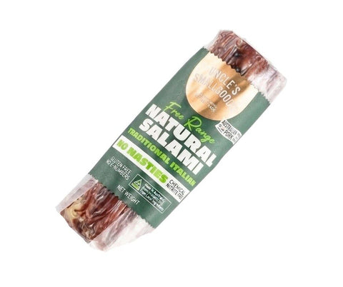 Uncle's Smallgoods Free Range Natural Italian Salami 200g