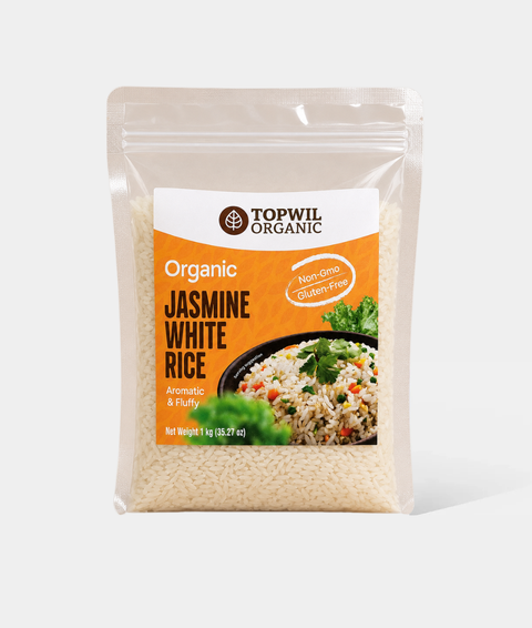 Topwil Organic White Jasmine Rice 1kg
