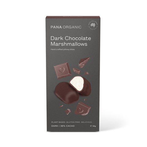 Pana Organic Dark Chocolate Coated Marshmallow 100g