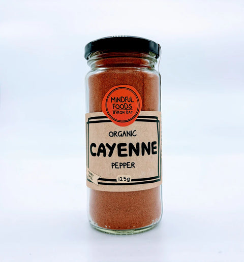 Mindful Foods Organic Cayenne Pepper 125g