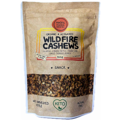 Mindful Foods Organic & Activated WildfireCashews 300g