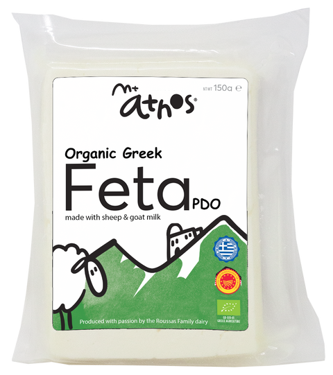 Mt Athos Organic Feta 150g