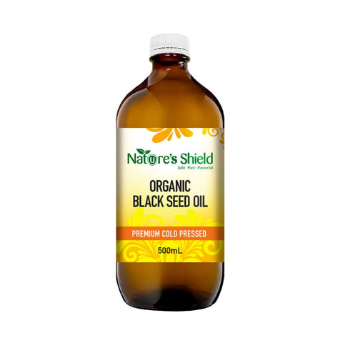 Nature's Shield Organic Black Seed Oil 500mL