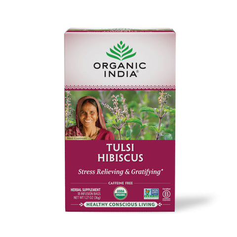 Organic India Hibiscus Tea 50