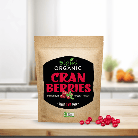 Elgin Organic Cranberries 1kg