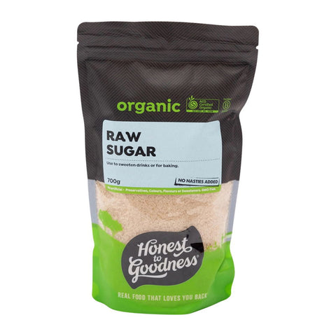 H2G Organic Raw Sugar 700g