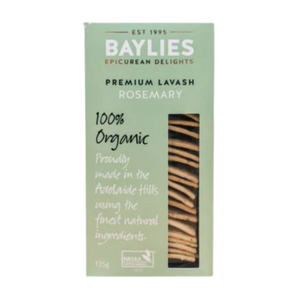 Baylies Lavash Org Rosemary 135g