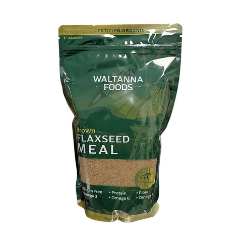 Waltanna Foods Organic Brown Flaxseed Meal 500g