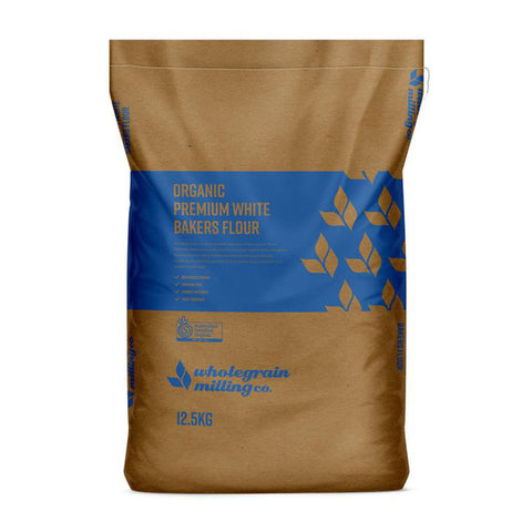 Organic Premium Bakers White Flour 12.5KG