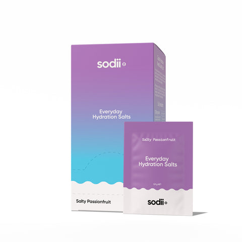 Sodii Electrolyte Powder Passionfruit Sachets 6.4g