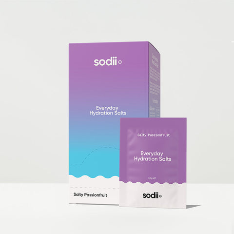 Sodii Electrolyte Powder Passionfruit 30 Sachet Box 192g
