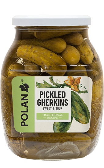 Polan Gherkins Sliced 680g