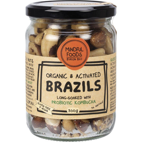 Mindful Foods Activated Organic Brazil Nuts 300g