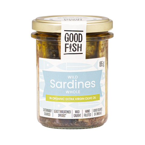 Good Fish Sardines in EVOO 195g Jar