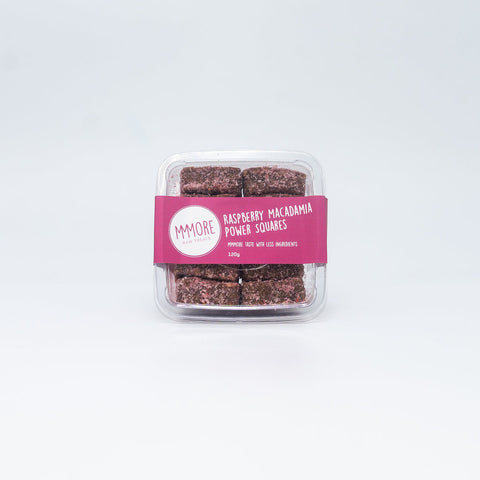Mmore Raspberry Power Squares 120g