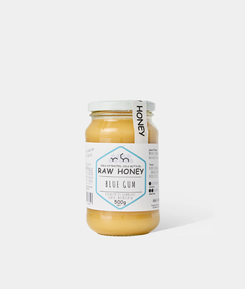 Organic Raw Honey Blue Gum 500g