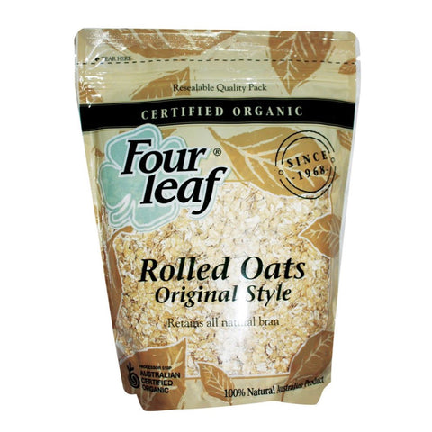 Four Leaf Organic Original Rolled Oats 800g