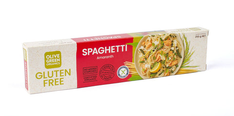 Olive Green Organics Amaranth & Rice Spaghetti 250g